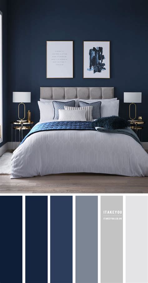 navy and grey colour scheme.